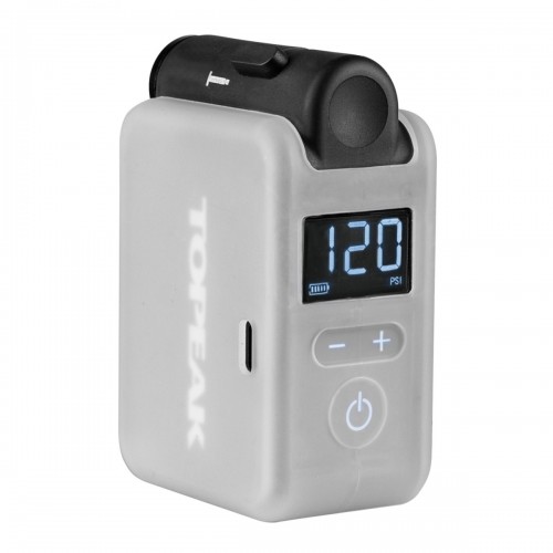 Topeak E-Booster Digital elektrische Minipumpe grau 