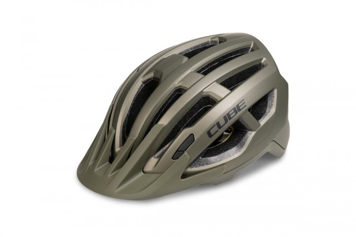 Cube Offpath TM MTB Helm reed grün 2026 