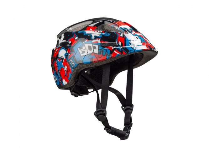 Cube Lume Grafitti Kinder Fahrrad Helm schwarz 2020 