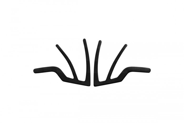 Cube Helmpolster / Ersatzpads 9mm für Badger Helm schwarz 