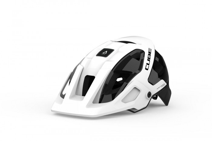 Cube Strover MTB Fahrrad Helm weiß/schwarz 2024 