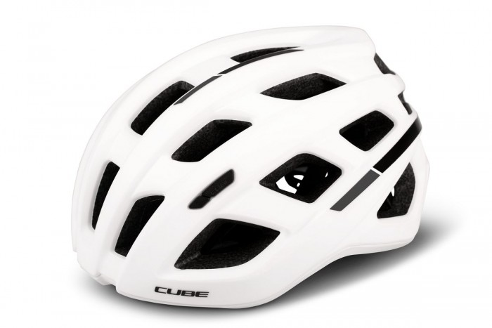 Cube Road Race Rennrad Fahrrad Helm weiß 2024 