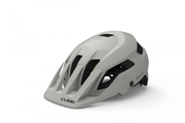 Cube Frisk Teamline MIPS MTB Fahrrad Helm grau/rot/blau 2026 