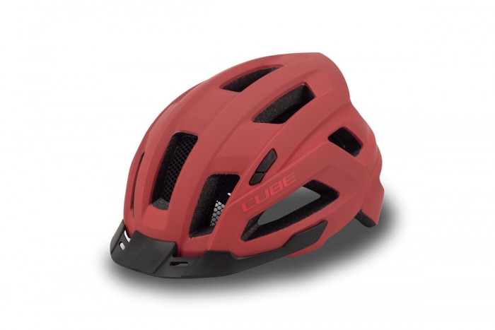 Cube Cinity City Fahrrad Helm rot 2024 