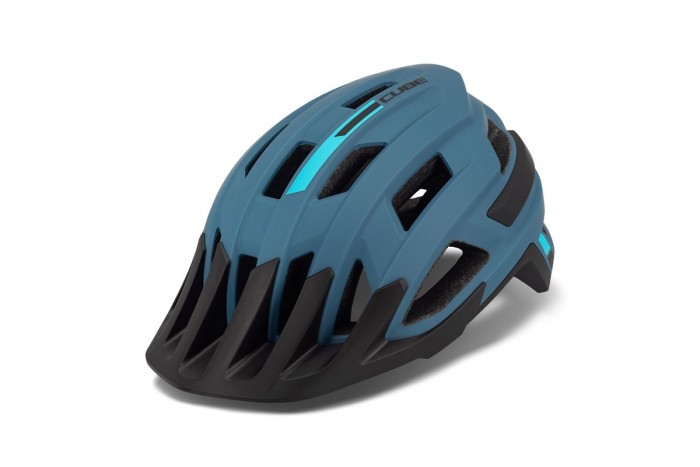 Cube Rook MTB Fahrrad Helm blau 2024 