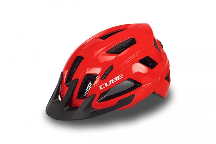 Cube Steep Fahrrad Helm rot 2024 