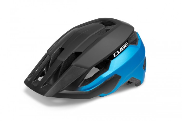 Cube Stray X Actionteam Mips MTB Helm topas blau 2026 M (52-57 cm)