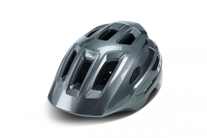 Cube Linok Trailmotion Kinder Fahrrad Helm grau 2024 