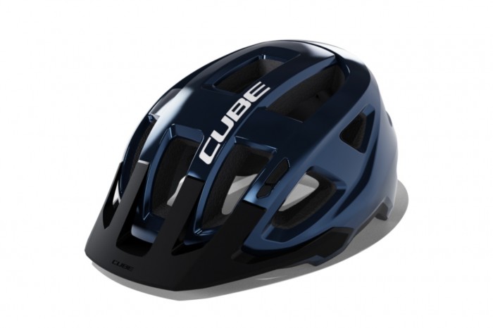 Cube Fleet All Terrain Fahrrad Helm blau 2024 