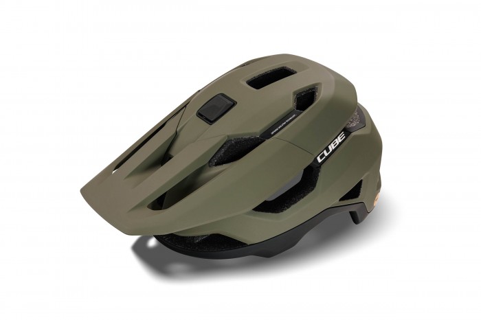 Cube Trooper TM MIPS MTB Fahrrad Helm olive grün 2024 