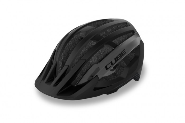 Cube Offpath MTB Fahrrad Helm schwarz/grau 2024 