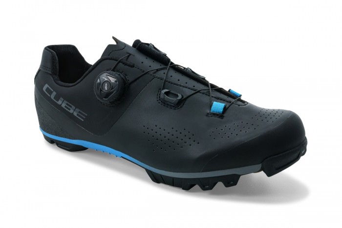 Cube Peak Pro MTB Fahrrad Schuhe schwarz/blau 2026 