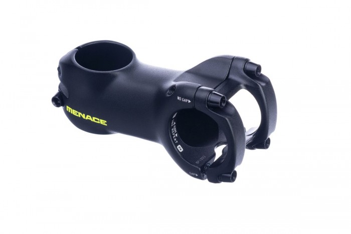 Sixpack Menace Fahrrad Vorbau 31.8mm x 50mm / 70mm schwarz/gelb 