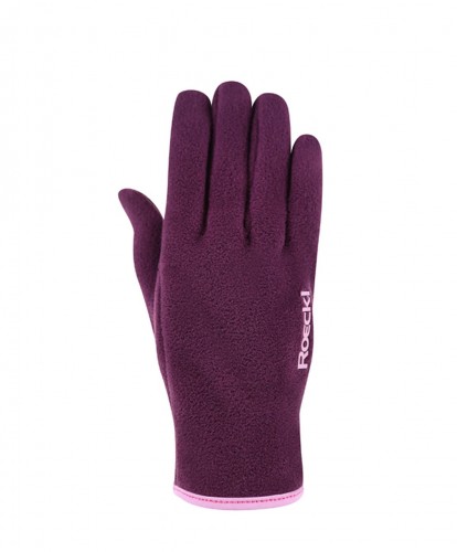Roeckl Kampen 2 Jr. Kinder Winter Fahrrad Handschuhe lang lila 2026 