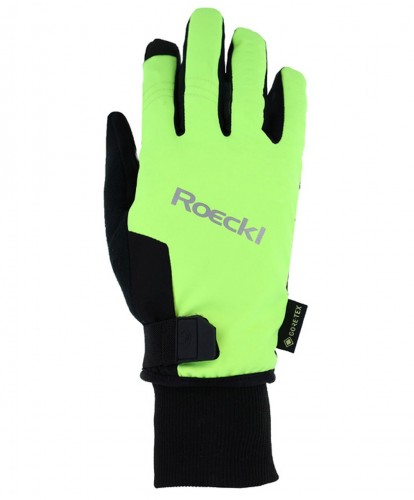 Roeckl Rocca 2 GTX Winter Fahrrad Handschuhe lang fluo gelb 2024 