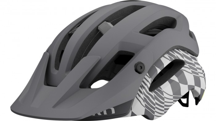 Giro Manifest Spherical MIPS All Mountain MTB Fahrrad Helm matt rush grau/weiß 2025 