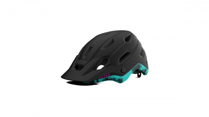Giro Source MIPS Damen All Mountain MTB Fahrrad Helm matt schwarz/türkis 2022 