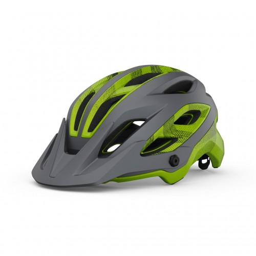 Giro Merit Spherical All Mountain MTB Fahrrad Helm matt grau/grün 2025 