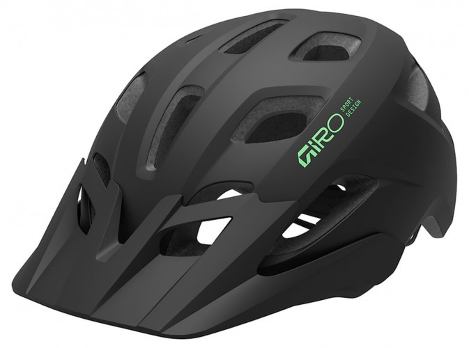 Giro Tremor Child Kinder Fahrradhelm Gr.47-54 cm matt schwarz/grün 2026 