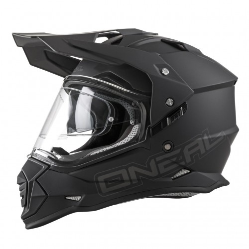 O'Neal Sierra Flat Enduro MX Motorrad Helm matt schwarz 2024 Oneal 