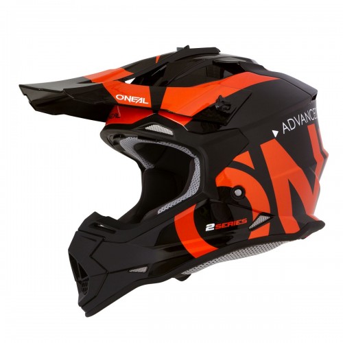 O'neal 2 Series Slick Motocross Enduro MTB Helm schwarz/orange 2021 Oneal 