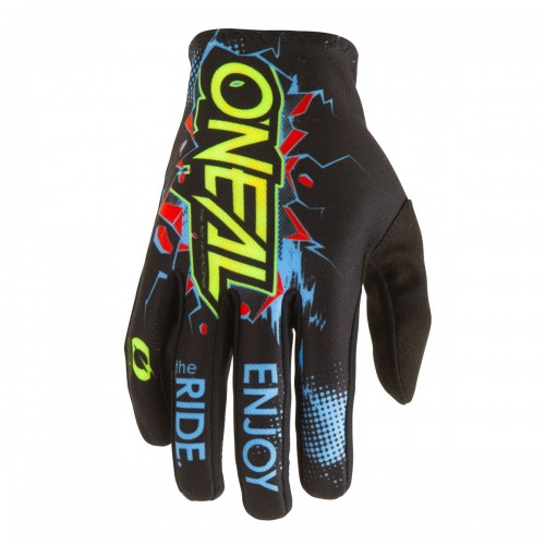 O'neal Matrix Villain Youth Kinder MX DH FR Handschuhe schwarz/gelb 2026 Oneal M (5)