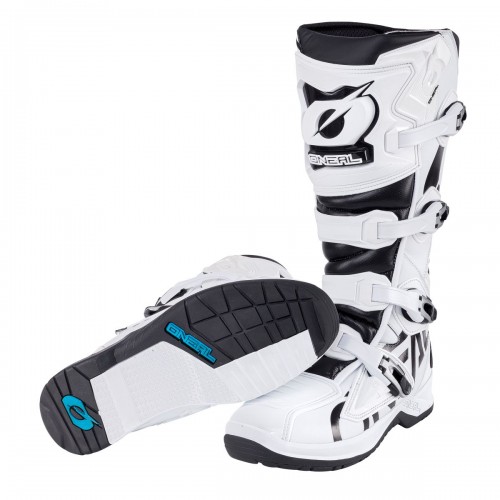 O'neal RMX MX Motocross Supermoto Motorrad Stiefel weiß/schwarz 2023 Oneal 