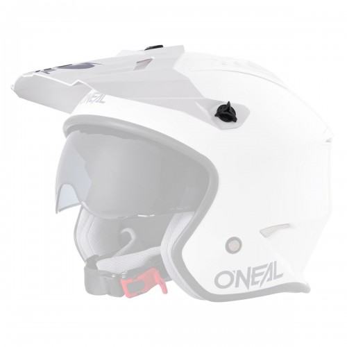 O'neal Volt Solid Visor Helm Blende Schirm weiß Oneal 