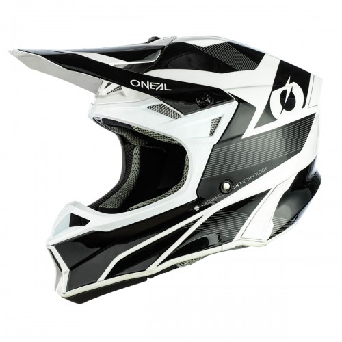 O'neal 10 Series Hyperlite Compact Motocross Enduro MTB Helm weiß/schwarz 2021 Oneal 