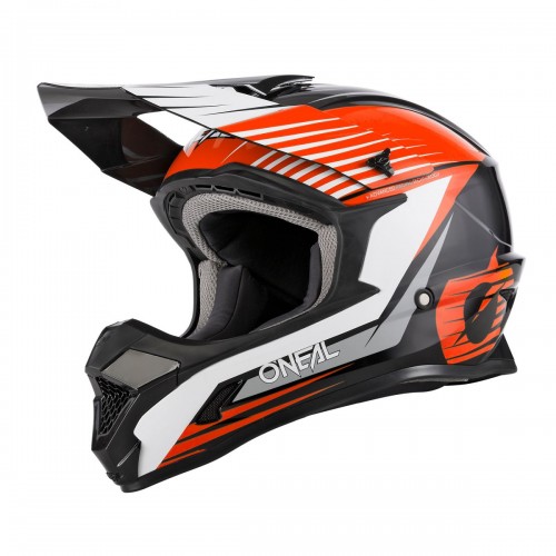 O'neal 1 Series Stream Youth Kinder Motocross Enduro MTB Helm schwarz/orange 2022 Oneal 