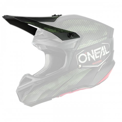O'neal 5 Series Covert Visor Helm Blende Schirm schwarz/grün Oneal 
