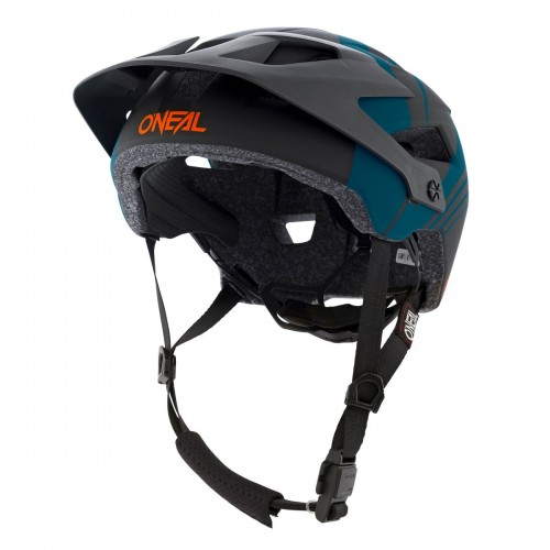 O'neal Defender Nova All Mountain MTB Fahrrad Helm schwarz/blau 2024 Oneal 