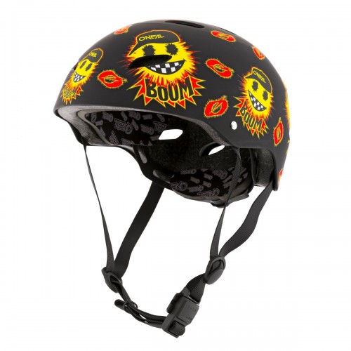 O'neal Dirt Lid Emoji Youth Kinder BMX Fahrrad Helm schwarz/gelb 2023 Oneal 
