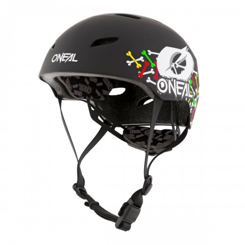 O'neal Dirt Lid Skulls Youth Kinder BMX Fahrrad Helm schwarz/multi 2024 Oneal 