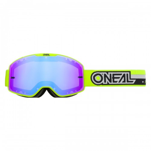 O'neal B20 Proxy Goggle MX DH Brille gelb/schwarz/radium blau Oneal 