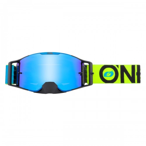 O'neal B30 Bold Goggle MX DH Brille blau/gelb/radium blau Oneal 