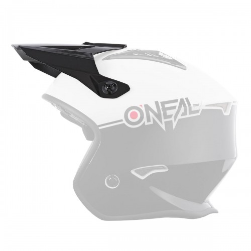 O'neal Volt Cleft Visor Helm Blende Schirm schwarz/weiß Oneal 