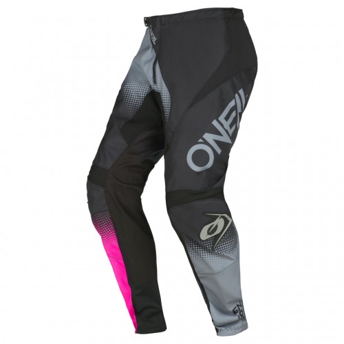 O'Neal Element Racewear Damen MX DH MTB Pant Hose lang schwarz/grau/pink 2023 Oneal 