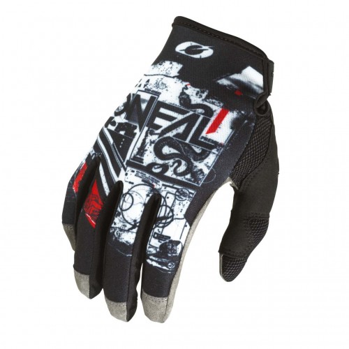 O'Neal Mayhem Scarz MX DH FR Handschuhe lang schwarz/weiß 2022 Oneal 