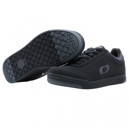 O'Neal Pumps Flat Dirt MTB Fahrrad Schuhe schwarz/grau 2026 Oneal 