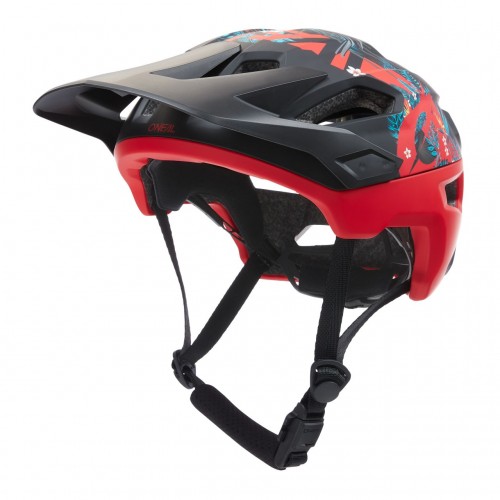 O'Neal Trailfinder Rio All Mountain MTB Fahrrad Helm schwarz/rot 2024 Oneal 
