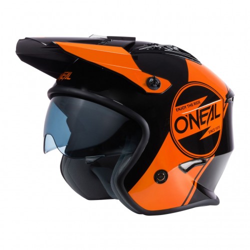 O'Neal Volt Corp Motorrad Helm schwarz/orange 2024 Oneal 