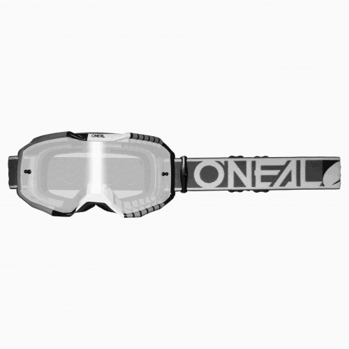 O'Neal B10 Duplex Goggle MX DH Brille grau/weiß/mirror silberfarben Oneal 