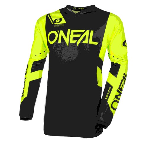 O'Neal Element Racewear FR Jersey Trikot lang schwarz/gelb 2024 Oneal 