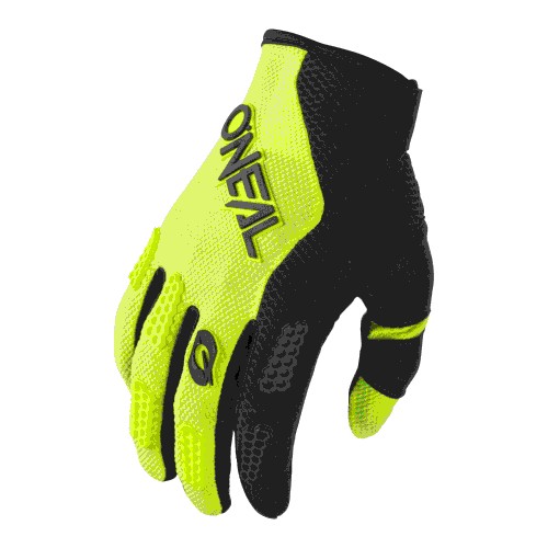 O'Neal Element Racewear Youth Kinder MX DH FR Handschuhe lang gelb/schwarz 2024 Oneal 