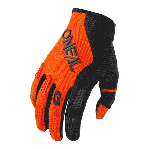 O'Neal Element Racewear Youth Kinder MX DH FR Handschuhe lang orange/schwarz 2024 Oneal 
