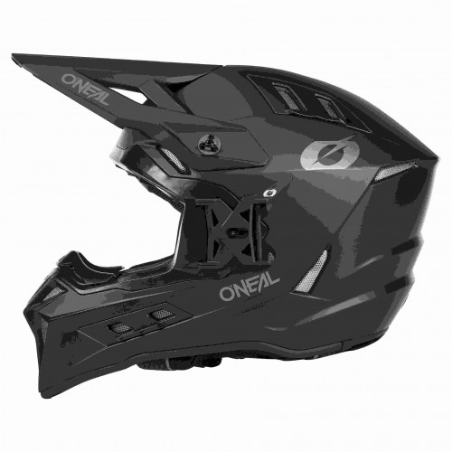 O'Neal EX Series Solid Enduro MX Motorrad Helm schwarz 2024 Oneal 