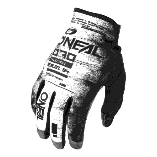 O'Neal Mayhem Scarz MX DH FR Handschuhe lang weiß/schwarz 2024 Oneal 