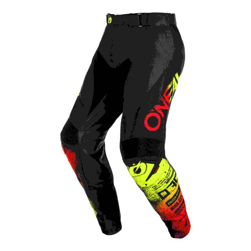 O'Neal Mayhem Scarz MX DH MTB Pant Hose lang schwarz/rot 2024 Oneal 