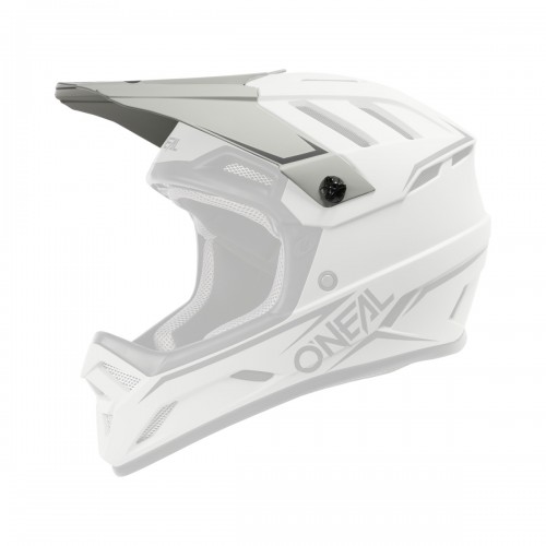 O'Neal Backflip Solid Visor Helm Blende Schirm grau Oneal 